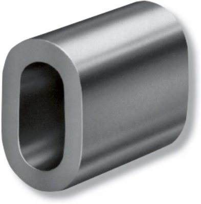 Ronde aluminium eindstop 3,1 T / TKH adereindhulzen