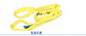 Glanz / Mat Gele Polyester Ronde Sling Geschikt voor -40C-100C Temperatuur