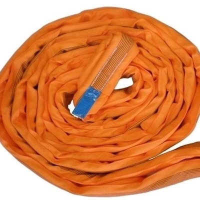 Oranje 60 Polyester Ronde Sling Endless Webbing Sling 12 Ton 2 Meter