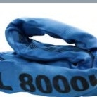Polyester rondheffingsling met een capaciteit van 1 tot 50 ton voor het vervoer van zware lading