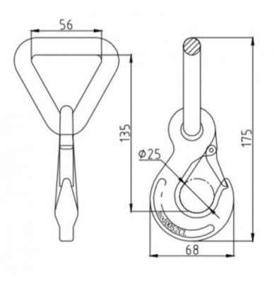 11000 kg Ratchet Tie Down Riemen Oog Sling Hooks En Aanpasbare OEM/ODM-diensten Voor Beveiligd Transport van Goederen