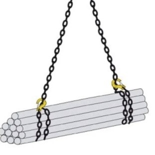 Industriële graad 80 Lifting Chain Sling met 21 WLL en aanpasbare diensten