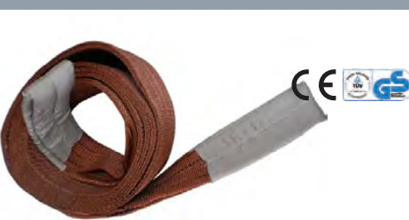 2000 kg werksterkte Flat Webbing Sling - 6:1 Veiligheidsfactor voor zware toepassingen