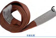2 ton werklastlimiet Polyester webbing sling voor zware werkzaamheden opheffen en materiaal hanteren oplossingen