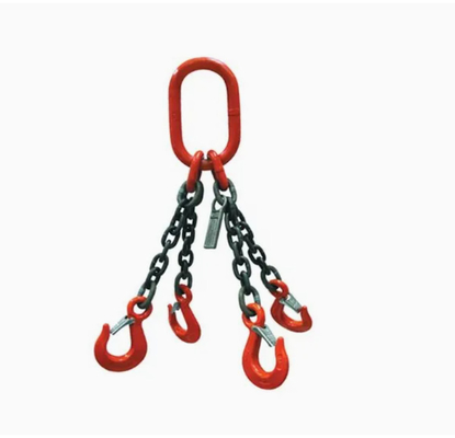 Zware hijsketting met hijsband – Grade 80 gelegeerd staal | WLL 21.200 kg