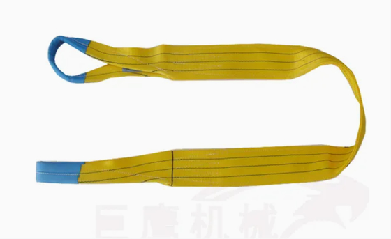 5-Tonne Polyester Rondstroppen met Oog & Oog – De Ultieme Zware Hijsoplossing