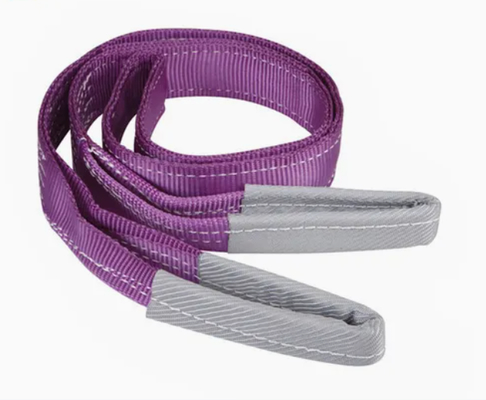 High-Tensity Blue Polyester Webbing Sling ¥ 240mm Breedte ∙ Zware Lifting Solution