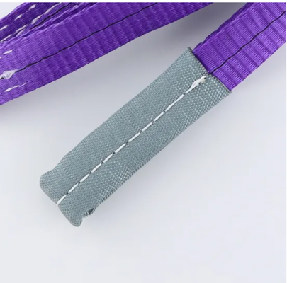 Hoogwaardige blauwe polyester bandsling (240 mm breed) – 16.000 kg WLL | Gecertificeerd & Duurzaam
