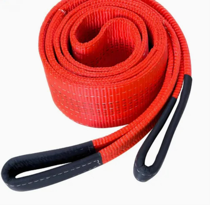 En 1492-2 Gecertificeerde 10-Ton Polyester Bandsling met Platte Lussen | Superieure Sterkte & Veiligheid